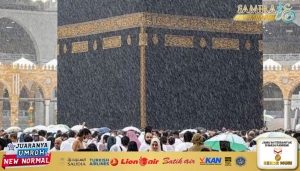 Waspada ! Makkah dan Madinah Diprediksi Hadapi Cuaca Ekstrem Hingga Rabu Pekan Depan